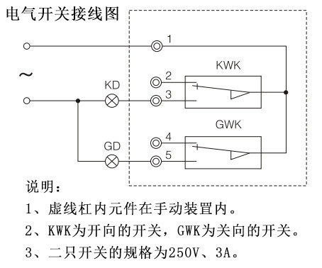 电气开关接线图 电气开关接线图