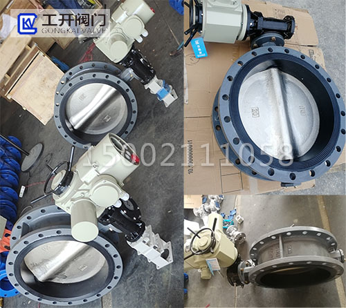 大口径电动蝶阀D941X-10C-DN500产品图片