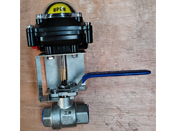 带限位开关手动球阀产品图片